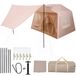 COSTWAY Tente gonflable pour 4-6 personnes