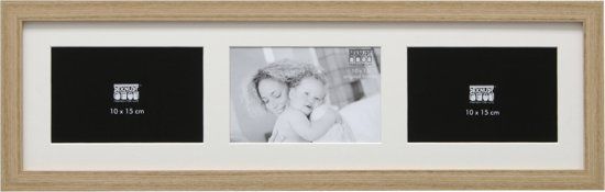 Deknudt Frames fotokader natuur 3 foto's horizontaal