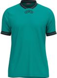 Jako Retro Shirt Korte Mouw Heren - Turkoois | Maat: XL