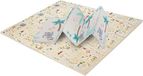 Wan GmbH XXL Tapis de jeu réversible pour bébés et enfants - Pliable et absorbant les chocs