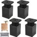 Ibenzoa® Set de 4 pieds de meuble réglables