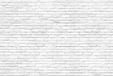 Komar Fleece Muurafbeelding - Brick Wall - Grootte 368 x 248 cm, 4 delen inclusief lijm - behang, woonkamer, slaapkamer