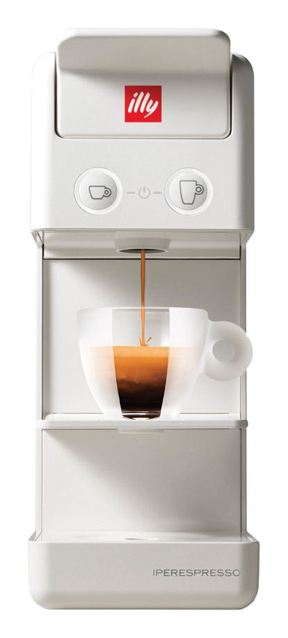 Illy Y3.3 Volledig Automatische Koffiepadmachine - Wit