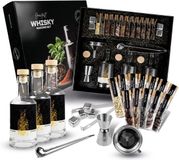 DIBYS - Cocktail set - DIY Kit - Kit voor het maken van Whiskey - incl. Kruiden - incl. Bartending accessoires - Whiskey set - Cadeau - Geschenkset