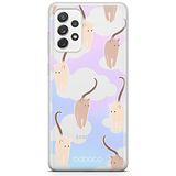 ERT GROUP mobiel telefoonhoesje voor Samsung A73 5G Babaco patroon Cats 015