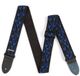 Jim Dunlop Jacquard Gitaarband Blauw Geflammeerd