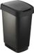 Rotho Salsa - Prullenbak - Swingdeksel - 25L - BPA-vrij - Zwart