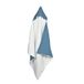 Badcape Bébé Douceur Blue Muslin Hooded Baby Towel 75x75 cm