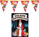 Folat Sinterklaas versiering feestpakket inclusief 2x stuks vlaggenlijnen 6 meter en A1 deurposter