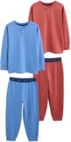 Next Jongens Set van 2 pyjama's met lange mouwen - Blauw