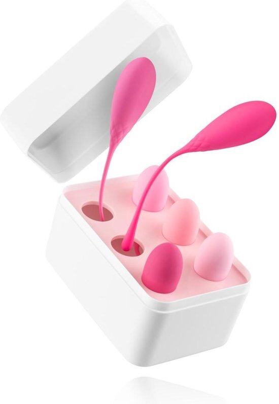 Teazers Vaginale Kegel Ball Set - 6 verschillende gewichten - Roze