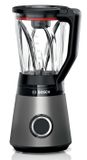 Bosch Serie 4 MMB4151S blender 1,5 l Blender voor op aanrecht 1200 W Zwart, Grafiet, Transparant