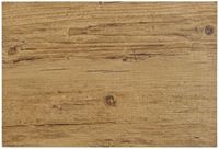 Merkloos / Sans marque Tafel placemats met hout look print - lichtbruin - 45 x 30 cm - pvc