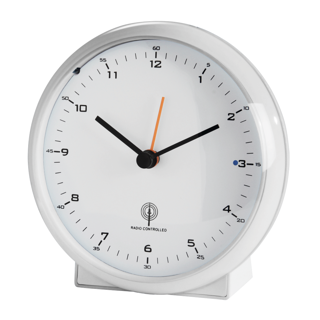 Hama Elegance Pro Tafelklok - Wit - Rond - Analoog