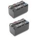 ChiliPower NP-F750 batterie pour Sony - 4400mAh - 2-Pack