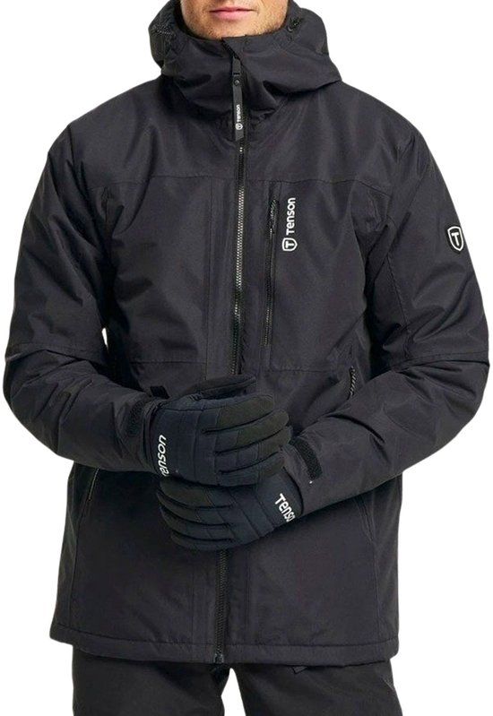 Tenson Niseko Ski Jas Heren Zwart Maat L