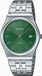Casio Herenhorloge, analoog, kwarts, met armband van roestvrij staal, MTPB145D-3A, groen, klassiek
