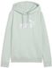 Puma ESS No.1 Logo-hoodie voor dames XL Créme DE Mint