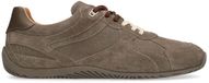 Manfield Beige suède lage sneakers heren maat 46