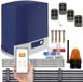 Système d'entraînement pour portail coulissant DP1000WiFi, incluant 4 télécommandes et 5 bandes LED