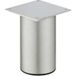 Häfele Pied de meuble H3914 aluminium sans réglage en hauteur avec plaque, hauteur 150 mm