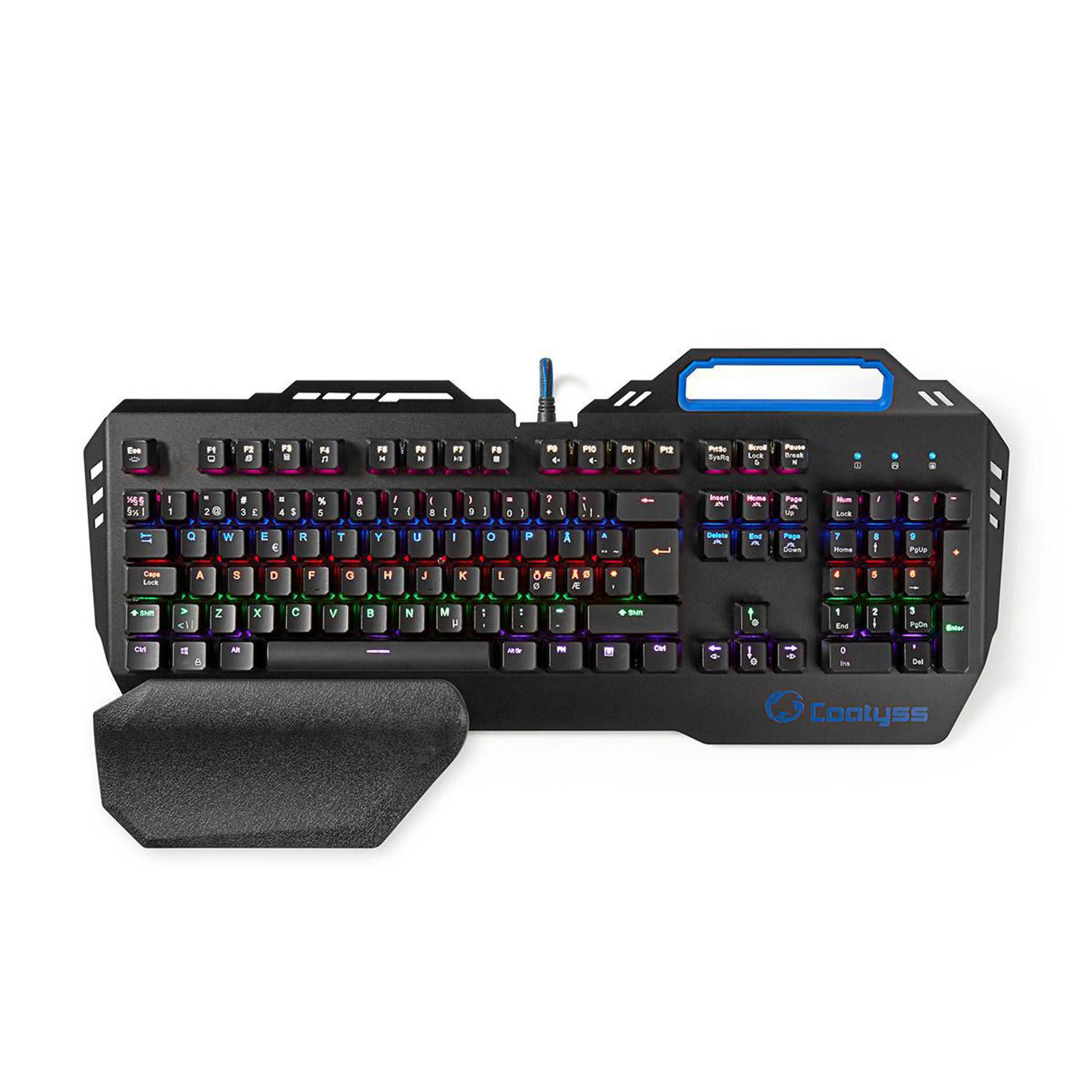 Nedis Bedraad Gaming Toetsenbord - Gkbd400bknd