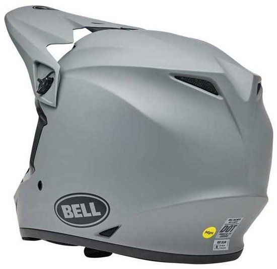 Bell Moto-9 Mips Solid Offroadhelm Matt Grey S