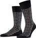 FALKE Sun Touch lichte glans fil d'Ecosse katoen Sokken heren zwart - maat 45-46
