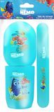 Disney Pixar Nemo Travel Trio – beker – zeepbakje – tandenborstelhouder – duurzaam kunststof – hygiëne voor kinderen – officieel product