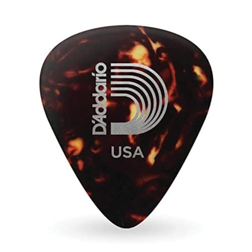 Planet Waves 1CSH6-10 Picks - Classic Celluloid - Shell-Color - 10 Picks - Heavy