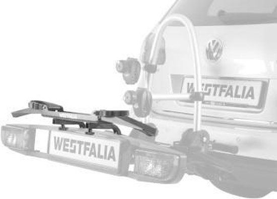 Westfalia-Automotive Uitbreidingsrailset voor 3e fiets fietsdrager