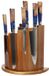 Shinrai Knives Japan Shinrai Knives Epoxy Sapphire 6-delige Damascus Messenset