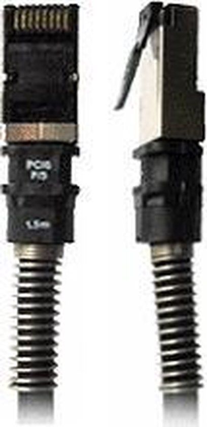 PatchSee PCI6-DPF/100 netwerkkabel 30 m Cat6a Zwart