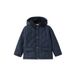 Mango Kids quilted winterjas - marineblauw