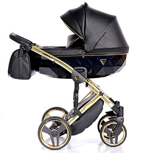 Lux4Kids Junama kinderwagen combinatie kinderwagen premium buggy babyzitje + accessoires Isofix selecteerbaar Fluo Line van Ferriley & Fitz Dream 04 2in1 zonder autostoel