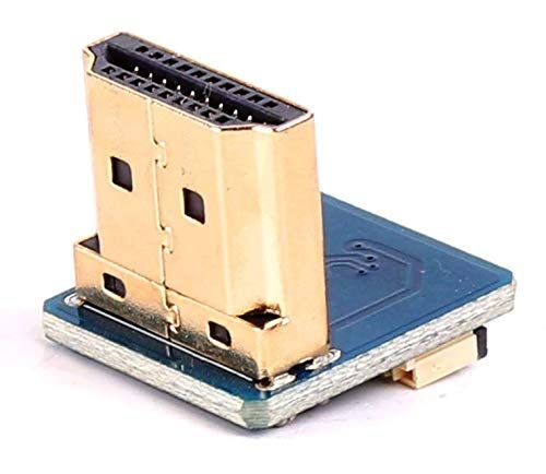 sb components Doe-het-zelf HDMI-kabel: haakse HDMI-stekkeradapter, DIY HDMI flatbandkabel voor het bouwen van individuele kabels