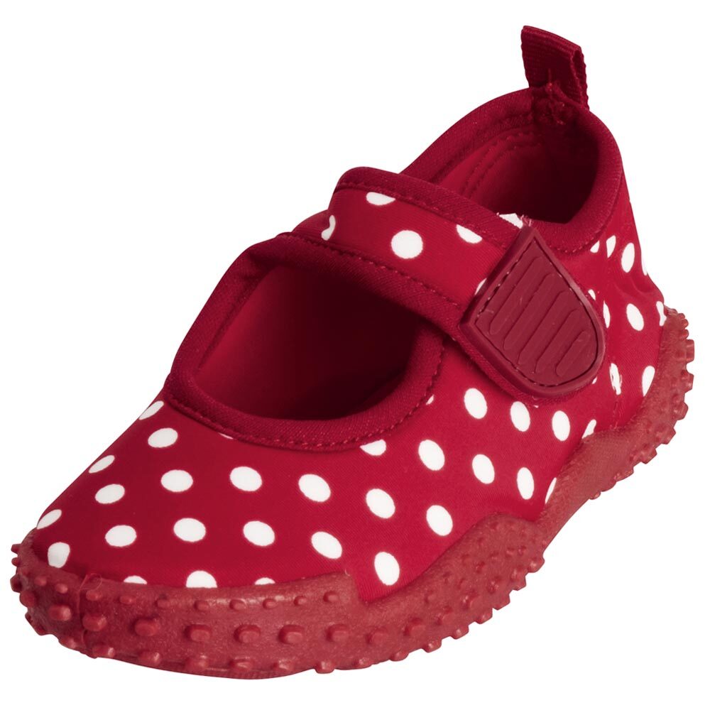 Playshoes UV strandschoentjes Kinderen Dots - Rood - Maat 24/25