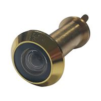 Vasalat 1186 SAL-LATON-PULLIDO deurkijker ø 14 mm, groothoek 200°, TS 35-55 mm, gepolijst messing