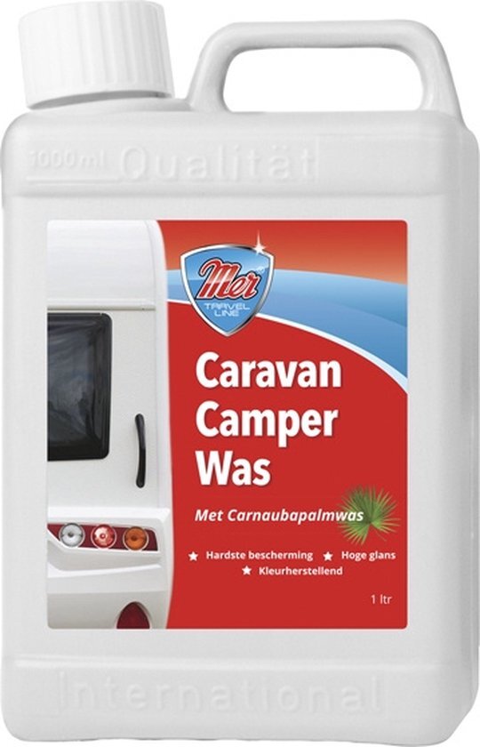 - Mer Caravan en Camperwas 1 liter - Professionele caravan camper wax