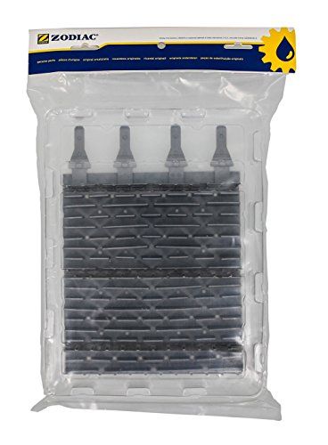 Zodiac Lamellborstel, voor TornaX zwembadrobot Alle coatings behalve tegels. grijs