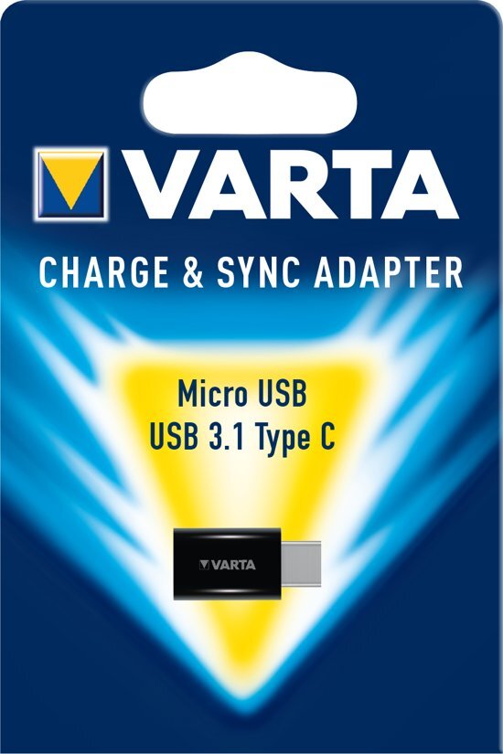 varta Charge & Sync Adapter USB 3.0 A to USB 3.1 Type C