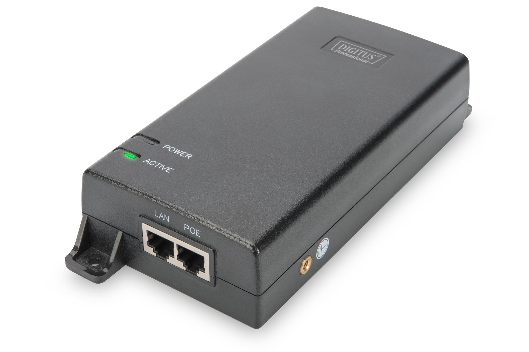 Assmann DN-95104 - PoE Adapter & Injector - Zwart