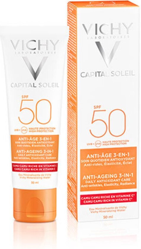 Vichy Idéal Soleil Anti-Age 3-in-1 SPF50 Crème 50ml