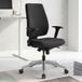 Maisons du Monde FineBuy Bürostuhl DARIUS mit Stoff-Bezug, Design Schreibtisch-Stuhl mit Synchromechanik & Armlehnen, Drehstuhl Drehsessel ergonomisch 120 kg