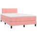 Maison Exclusive - Lit boxspring avec matelas Rosa 120x190 cm velours