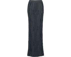 Killstar Forest Fable - Thorned Woods Maxi Skirt Dames Maxirok - zwart - M