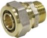 Boni-Shop® Raccord à vis 20mm x 1" AG - Mamelon à emboîter en laiton
