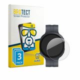 BROTECT - Glas Screenprotector voor Samsung Galaxy Watch 9 (44 mm) - Gehard Beschermglas 9H 3 Stuks