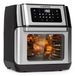 Klarstein AeroVital Fry Friteuse à air chaud 10L Noir/Acier inoxydable