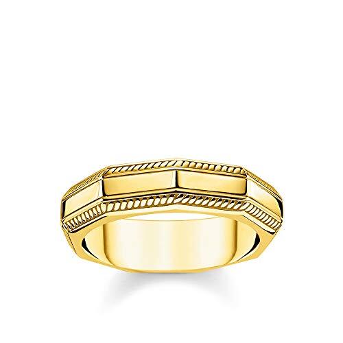 Thomas Sabo TR2276-413-39-52 Ring, uniseks, goud, 925 sterling zilver, geelgoud verguld